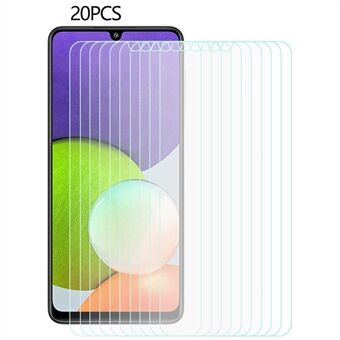 20Pcs / Set For Samsung Galaxy A54 5G Anti-scratch Tempered Glass Film 0.3mm 2.5D Arc Edge HD Screen Protector