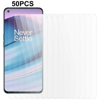 50Pcs / Set Tempered Glass Screen Film for OnePlus Nord CE 5G , 0.3mm 2.5D Arc Edge HD Phone Screen Protector