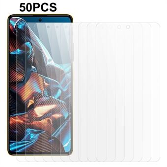 50Pcs / Set For Xiaomi Poco X5 Pro 5G / Redmi Note 12 Pro 5G / Note 12 Pro Speed 5G Tempered Glass Film 2.5D 0.3mm Screen Protector