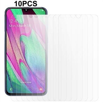 10Pcs / Set Phone Tempered Glass Film for Samsung Galaxy A40 , 0.3mm 2.5D Explosion-proof Screen Protector