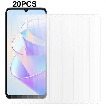 20PCS For Honor X7a 5G Tempered Glass Film Anti-Scratch 0.3mm 2.5D Arc Edge Phone Screen Protector