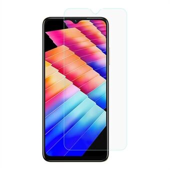 For Infinix Hot 30i Anti-explosion 0.3mm Tempered Glass Phone Screen Protector Arc Edge Screen Film