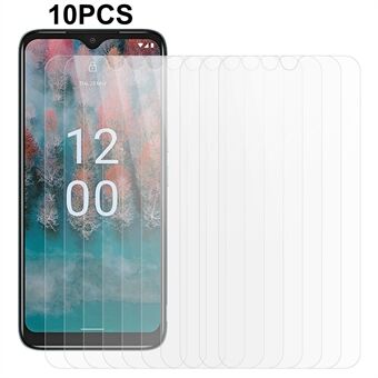 10Pcs / Set For Nokia C12 Pro 0.3mm 2.5D Phone Screen Protector Ultra Clear Tempered Glass Screen Film