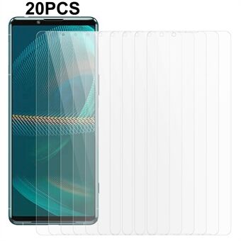 20PCS For Sony Xperia 5 III 5G Phone Screen Protector Tempered Glass 2.5D 0.3mm Anti-scratch Ultra Clear Film