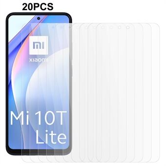 20Pcs / Pack For Xiaomi Mi 10T Lite 5G / Note 9 Pro 5G / Mi 10i 5G Tempered Glass Film 0.3mm 2.5D Phone Screen Protector