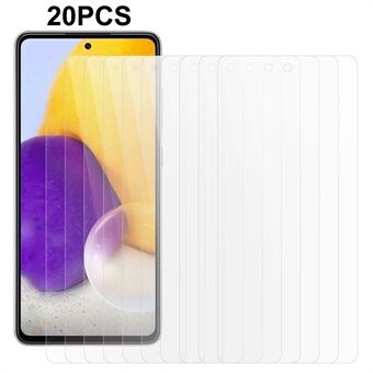 20PCS For Samsung Galaxy A72 5G / 4G Tempered Glass Phone Screen Protector HD Shatter-proof 2.5D 0.3mm Film