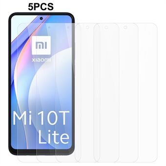 5Pcs / Pack For Xiaomi Mi 10T Lite 5G / Note 9 Pro 5G / Mi 10i 5G Screen Protector 0.3mm Clear 2.5D Tempered Glass Film