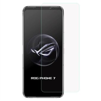 For Asus ROG Phone 7 5G Tempered Glass Anti-explosion Screen Protector 0.3mm Arc Edge Screen Film