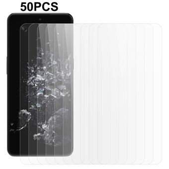 50PCS For OnePlus 10T 5G / Ace Pro 5G Anti-Scratch Tempered Glass Film Super Clear Cell Phone Screen Protector