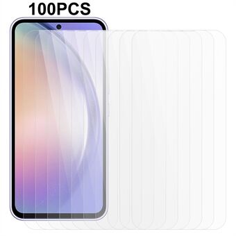 100PCS For Samsung Galaxy A54 5G Screen Protector Tempered Glass Screen Film with High Light Transmittance