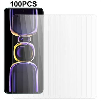 100Pcs For Xiaomi Redmi K60 5G / K60 Pro 5G Tempered Glass Phone Screen Protector Full Glue HD Clear Film