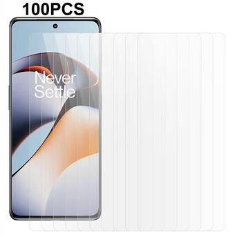 100Pcs Screen Protector for OnePlus Ace 2 5G / 11R 5G , Clear Tempered Glass Shatterproof Film