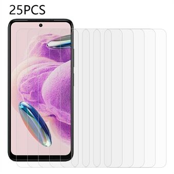 25PCS For Xiaomi Redmi Note 12S 4G Super Clear Tempered Glass Film Anti-Scratch Phone Screen Protector