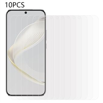 10Pcs / Set Protective Film for Huawei nova 11 , Anti-scratch 0.3mm 2.5D Tempered Glass Screen Protector