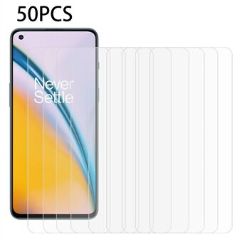 50PCS For OnePlus Nord 3 5G Clear Screen Film 0.3mm Anti-Scratch 2.5D Arc Tempered Glass Screen Protector