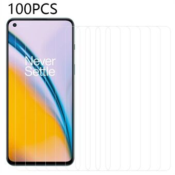 100Pcs For OnePlus Nord 3 5G Phone Screen Protector Dust-proof Tempered Glass Screen Film