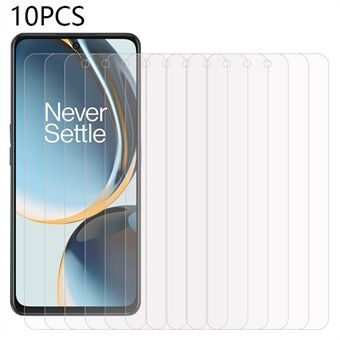 10PCS Tempered Glass Screen Protector for OnePlus Nord N30 5G Transparent 0.3mm 2.5D Screen Protective Film