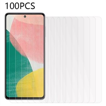 100Pcs For Samsung Galaxy F54 5G / M54 5G Phone Screen Protector High Definition Tempered Glass Film