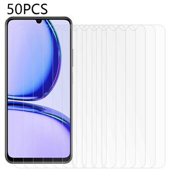 50Pcs For Realme C53 4G Dustproof Screen Film HD Clear Scratch-resistant Tempered Glass Covering Protector