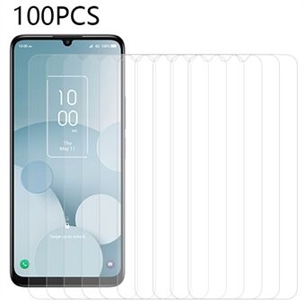 100PCS For TCL 40 XL HD Clear Screen Protector Tempered Glass Scratch Resistant Film