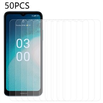 50Pcs for Nokia C300 Anti-shatter Phone Screen Protector Ultra Clear Tempered Glass Screen Film