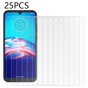 25PCS Screen Protector for Motorola Moto E6s (2020) / E6i , Transparent High Sensitivity Tempered Glass Film