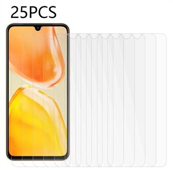 25PCS Ultra Clear Screen Protector for vivo X80 Lite 5G , Tempered Glass Full Glue Phone Screen Film