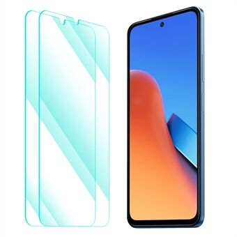 ENKAY HAT PRINCE 2PCS For Xiaomi Redmi 12 4G Screen Protector 0.26mm 2.5D Arc Edge 9H High Aluminium-silicon Glass Screen Film