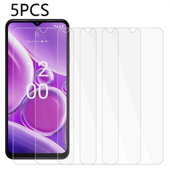 5PCS Tempered Glass Film for Nokia G42 , Explosion-proof High Definition Phone Screen Protector