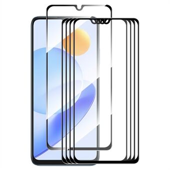 ENKAY HAT PRINCE 5Pcs Screen Protector for Huawei nova Y71 4G / Enjoy 60 , 0.26mm 9H High Aluminium-silicon Glass Silk Printing 2.5D Film