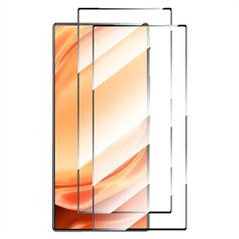 ENKAY HAT PRINCE 2Pcs for ZTE nubia Z50 Ultra Silk Printing Anti-scratch Film 0.26mm 2.5D High Aluminium-silicon Glass Screen Protector