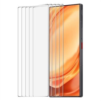 ENKAY HAT PRINCE 5Pcs For ZTE nubia Z50 Ultra Screen Protector HD High Aluminium-silicon Glass 0.26mm 9H Hardness 2.5D Film