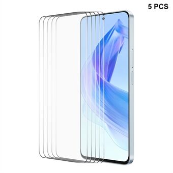 ENKAY HAT PRINCE 5Pcs 0.26mm Screen Protector for Honor Play7T Pro 5G / X50i / X40i 5G 9H 2.5D High Aluminium-silicon Glass Film