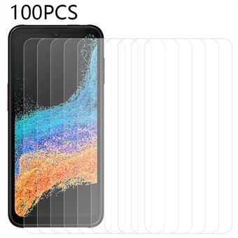 100PCS Screen Protector for Samsung Galaxy Xcover6 Pro 5G , Scratch Proof Ultra Clear Tempered Glass Film