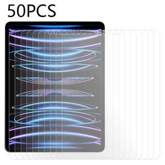 50PCS Screen Protector for iPad Pro 12.9 (2018) / (2020) / (2021) / (2022) Tempered Glass HD Tablet Screen Film