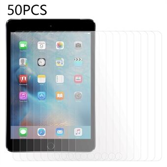 50PCS For iPad 2 / 3 / 4 HD Clear Screen Protector Easy Installation Tempered Glass Protective Film