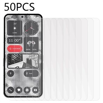 50PCS Screen Protector for Nothing Phone (2) , Anti-scratch Tempered Glass HD Clear Phone Screen Film