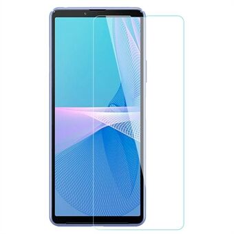 AMORUS Screen Film for Sony Xperia 10 III 5G/Xperia 10 III Lite HD Clear 2.5D High Aluminum-silicon Glass Anti-dust Protector