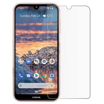 AMORUS For Nokia 4.2 Super Clear 2.5D Arc Edge High Aluminum-silicon Glass Film Anti-explosion Screen Protector