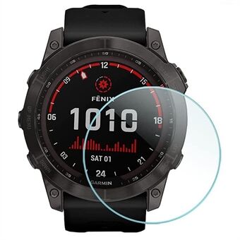 For Garmin Fenix 7 Ultra-Thin 0.3mm Watch Screen Protector 2.5D Hot Bending Explosion-proof Clear Tempered Glass Film