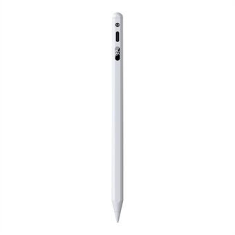 DUX DUCIS Stylus Pen for iPad Tablets Pen Capacitive Screen Writing Stylus Pencil with Power Display - White