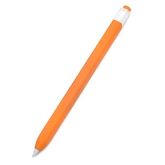 For Apple Pencil (1st Generation) Jelly Stylus Pen Silicone Sleeve Protective Cover (Short Version)