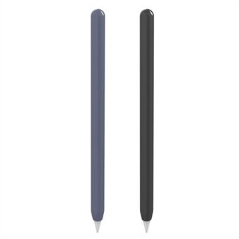 STOYOBE For Apple Pencil 2nd Generation 2Pcs Anti-skid Silicone Protective Sleeve Stylus Pen Cover