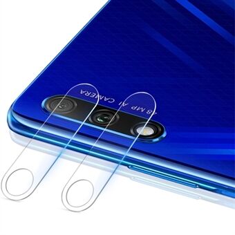 IMAK 2Pcs/Pack HD Glass Transparent Camera Lens Film for Huawei Honor 9X