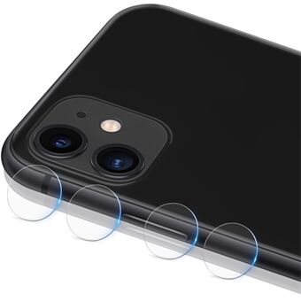 IMAK 2Pcs/Pack Clear Glass Camera Lens Films for iPhone 11 6.1 inch (2019)