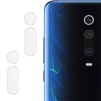 IMAK 2Pcs/Pack High Definition Glass Clear Camera Lens Protector for Xiaomi Redmi K20 Pro/K20/Mi 9T Pro/Mi 9T