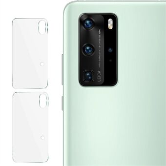 IMAK 2Pcs/Pack HD Clear Camera Lens Film Cover for Huawei P40 Pro