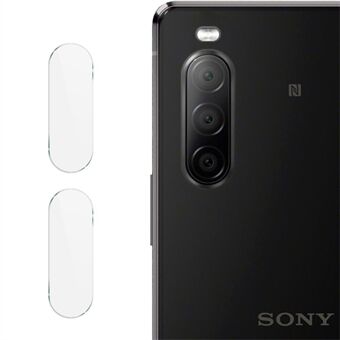 IMAK 2Pcs/Pack High Definition Glass Lens Film for Sony Xperia 10 II