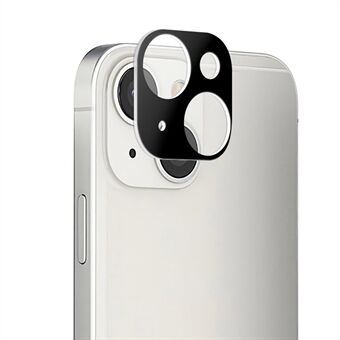 MOCOLO Silk Print Full Coverage Tempered Glass Camera Lens Film for iPhone 13 mini 5.4 inch - Black