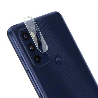 IMAK Anti-Scratch Premium Tempered Glass Camera Lens Protector + Acrylic Lens Cap for Motorola Moto G60S